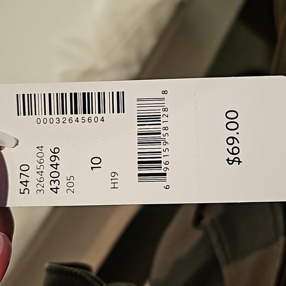 Addition Elle New cropped  chocolate brown faux leather pants w/ belt size 10. - Picture 6 of 6